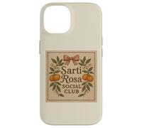 Sarti Rosa Social Club Italian Italy Oranges Grandma Vintage Case for iPhone 14
