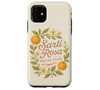 Sarti Rosa Social Club Italian Italy Oranges Vintage Case for iPhone 11