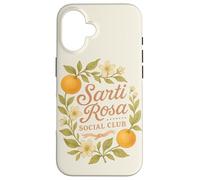 Sarti Rosa Social Club Italian Italy Oranges Vintage Case for iPhone 16