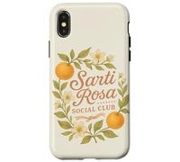 Sarti Rosa Social Club Italian Italy Oranges Vintage Case for iPhone X/XS