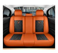 SARUEL Car Seat Covers Full Set,Compatible with Audi Q3 Sportback 2019 2020 2021 2022(No Computer Box),Interior Accessories,C-Orange