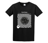 SaRueLsb Man's T-Shirt Procol Harum A Whiter Shade of Pale 50Th Anniversary Ep S-3XL Black Black XL
