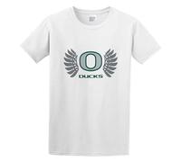SaRueLsb Short Sleeved T-shirt2016 NCAA Oregon Ducks Fan Logo DesignT-Shirt Black L