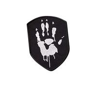 Saruman Hand, Tolkien, Silmarillion, Lord of The Rings, Fantasy, Dragons, Middle Earth, Black Metal, Dungeon Synth, LOTR Embroidered Iron on Applique Souvenir Accessory
