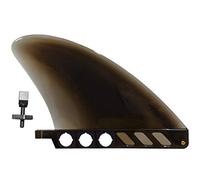 saruSURF US box center fin Safety Flex Soft 4.6 for River SUP / longboard / airSUP / - Black by