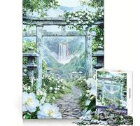 Sarutahiko's Sacred Path 1000 Piece Jigsaw Puzzles for Adults Improve Memory Anxiety Relief Sharp Edge Wall Art Decor (38x52cm)