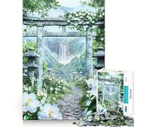 Sarutahiko's Sacred Path 1000 Piece Jigsaw Puzzles for Teenagers Jigsaw Think Game Calm Mind Quality Edge (50x75cm)