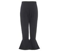 Sarvin Ashlee Frill Hem Trousers - Black - M