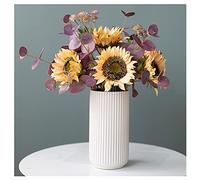 SaryEdge Artificial Flowers Sunflower Simulation Flower Forest Dried Flowers Handmade Simulation Flower Living Room Decoration Dining Room Bedroom Afternoon Tea Perfect Match Flowers A,C