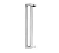 SaryEdge Barn Door Handle Shower Door Handle Stainless Steel,Large Sliding Glass Door Handle,60/80/120cm Long,Easy to Install,Silver-16.7in (42.5cm),Silver-16.7in (42.5cm)