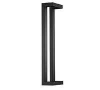 SaryEdge Barn Door Handle Shower Door Handle Stainless Steel,Large Sliding Glass Door Handle,60/80/120cm Long,Easy to Install,Black-16.7in (42.5cm),Black-16.7in (42.5cm)