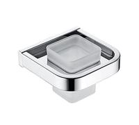 SaryEdge Chrome Bathroom Accessories Set Wall-Mounted Towel Holder 304 Stainless Steel Toilet Paper Holder Brush Holder Bathrobe Hook Bathroom Shelf,Tumber Hol,Tumber Holder