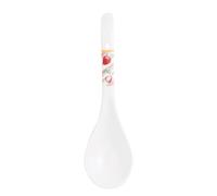 SaryEdge Creative long-handled ceramic kitchen spoon, multi-functional and simple, pink - 23x6.5cm,Pink-23x6.5cm