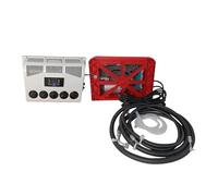 SaryEdge Electric Refrigeration Parking Air Conditioner 12V Truck Split Conditioning 24V For Tractors Camper Van RV Caravan Efficient Refrigeration，Red 24v，Red 24v