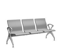 SaryEdge Ergonomic Chairs with Armrests, Airport Reception Bench, Office Lobby Seating, Conference Room Guest Chairs for s, Salons, and Banks,Grey-183cm/72in,Grey-183cm/72in