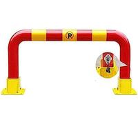 SaryEdge Lockable Parking Barrier Parking Latch Parking Lock to Lock Thicker Gantry Garage Car Parking Space Occupying Lock Position Locked Car Crash Parking Barrier,