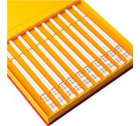 SaryEdge Premium Porcelain Chopsticks Set With Gift Box, High-grade Chinese Bone Porcelain Chopsticks, White Chopsticks Cooking Chopsticks Reusable Chopsticks Dishwasher Safe，O，O