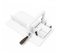 SaryEdge Professional Soap Cutter with Wire, Soap Cutting Making Tool with Size Scale, Adjustable Slice Thickness, Full Metal Structure, for Handmade Soap Loaf Cheese Butter,