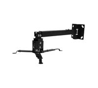 SaryEdge Projector bracket Black Color Projector Ceiling Mount Adjustable 43 To 65cm Roof Bracket For DLP LCD LED Wall Hanger Portable projector stand(