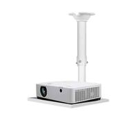 SaryEdge Projector Mount Home Projector Telescopic Hanging Tray White Bracket Conference Room Office Training Hanging Frame Multifunctional Hanger Ceiling Mount with Tray(One Color-S