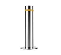 SaryEdge Reflective Safety Bollards - Durable Parking Barriers for High Visibility Traffic Control in Driveways and Lots,Silver (1pcs),Silver (1pcs)