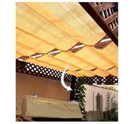 SaryEdge Retractable Wave Canopy Pergola Cover for Garden Backyard Deck Sun Shade Sail with Trellis Outdoor Shade Canopy,W1.1*L6m/W3.60*L19.68ft,W1.1*L6m/W3.60*L19.68ft