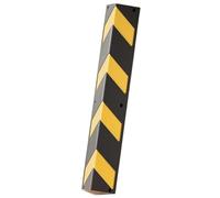 SaryEdge Rubber Bollard Corner Guard, Reflective Floor Protection for Parking Garage Safety,Yellow-5pcs-100cm,Yellow-5pcs-100cm
