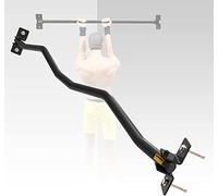 SaryEdge Strength Training Pull Up Bar 120 Cm Wall Pull Up Bar,Corner Of The Wall Steel Pull Up Station Dip Bars Chin Up Bar,Pullup Bar Door Wall Mounted,Strength Training Equipment ，