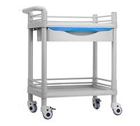 SaryEdge Trolley Cart with Drawers, Multifunction Portable Utility Cart with Silent Wheels for Beauty Salon and Home Use (C)，C，C