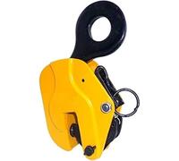 SaryEdge Vertical Steel Plate Lifting Clamp - Industrial Sheet Metal Hoisting Clamp, Working Load Limit 8T, Metal Construction，One Color-1T，One Color-1T