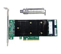 SAS HBA Card Compatible with 430-16i & LSI 9400-16i IT Mode PCIe SATA Expansion Card, 16-Port 12Gbps PCIe 3.1, Expander Support, Tri-Mode NVMe/SAS/SATA HBA Controller with 4x SFF-8643 for ZFS TrueNAS