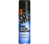 SAS Label & Gum Remover Aerosol Spray 6 X 500Ml Cans (Sas58)
