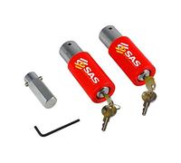 Caravan Corner Steady Leg Locks 2 (Twin) Pack Keyed Alike