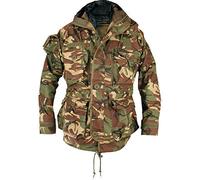 SAS Style Assault Jacket DPM Camo Rip-Stop Military Coat (Medium)