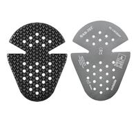 SAS-TEC Tripleflex Air Side Cut Vented CE UKCA Level 2 Innovative Ultra Thin Flexible Limb Joint Protection Universal Pads for Biker Jacket and Ski Cycling Impact Sports Apparel (SC-1/SCB2air)