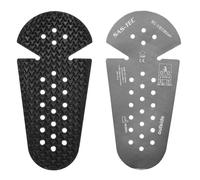 SAS-TEC Tripleflex Air Side Cut Vented CE UKCA Level 2 Innovative Ultra Thin Flexible Limb Joint Protection Universal Pads for Biker Jacket and Ski Cycling Impact Sports Apparel (SC-1/ECB2air)