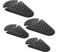 SAS-TEC Tripleflex Ventilated Side Cut CE UKCA Level 2 Flat Design Body Protection for Shoulder/Elbow/Hip/Knee Impact Zones - Armour Upgrade 4Pc Inserts Set (SC-1/KCA2air + SC-1/KCB2air)