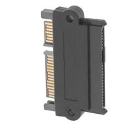 Sas to Serial Ata Adapter for Hard Drives, Black Abs Copper Converter