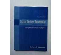 SAS Windows Workbook for Tabachnick and Fidell Using Multivariate Statistics