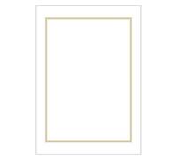 Sasagawa 9-403 Award Paper Taka Seal OA Compatible Vertical Horizontal Triple Frame B5 100 Sheets