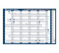 Sasco 2026 EU Year Wall Planner 915W x 610mmH with Wet Wipe Pen & Sticker Pack B