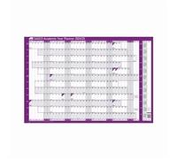 Sasco Academic Year Planner Mounted 2025-26 SY1075325