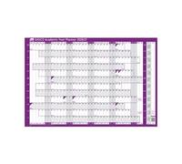 SASCO Academic Year Planner 2026, 2027 English 91.5 (W) x 61 (H) cm Purple