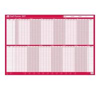Sasco Mounted Staff Year Wall Planner 2027 Board (915 x 610mm) 2410299