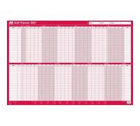 Sasco Unmounted Staff Year Wall Planner 2027 Poster (915 x 610mm) 2410300