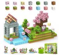 SASEWOT Magnetic Blocks,108PCS Magnetic Tiles Building Blocks,Build World Garden Set,Toddler STEM Sensory Construction Toys 3 4 5 6 7 Girls Boys Christmas Birthday Gifts for 3+ Years Old Kids