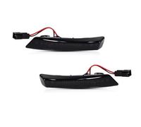 SASFDSG Direction Indicator 2pcs For Chrysler For Town For Country 2008-2016 Amber Flash Side View Mirror Turn Signal Blinker Light 12V Turn Signal(Smoked Lens)