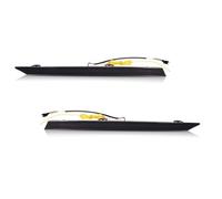 SASFDSG Direction Indicator For Toyota For RAV4 2019-2021 Amber Turn Signal Light White DRL LED Headlights Grille Wiring Harness 12V Turn Signal(Smoked Lens)