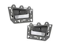 SASFDSG Door Handle Cover Interior for Jeep for Grand for Cherokee 2005 2006 2007 2008 2009 2010 2011 Inner Handle Parts 1JV461J3AA 1JV471J3AA Door Handle(2xChrome Rear LH RH)
