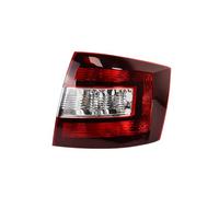 SASFDSG Rear trail light For Skoda For Spaceback 2014-2019 Tail Light Turn Signal Lamp Warning Brake Taillight Housing Cover Without Bulb Trailer Lights(Black right)